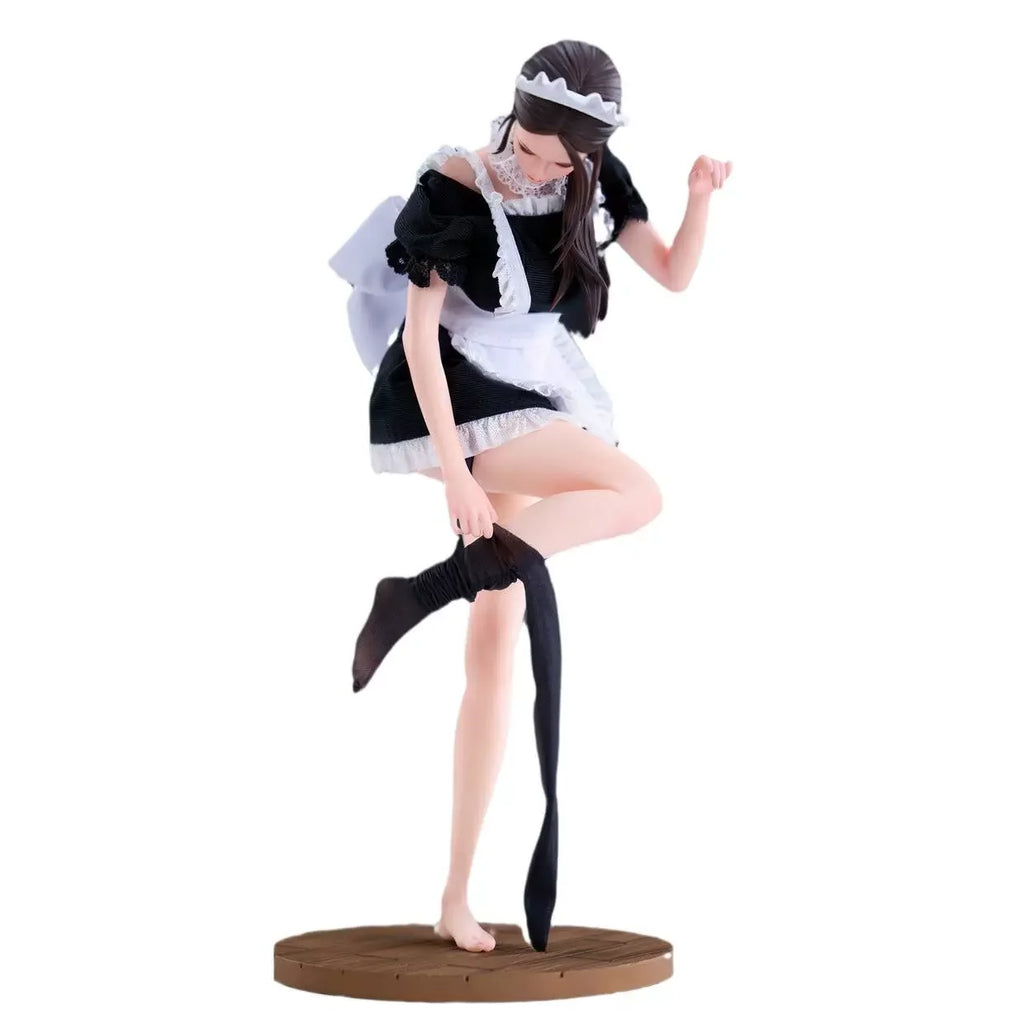 Original In Stock Bearpanda * She Is Real  1/6 Anime Figure Modle Hyper-Realistic Maid Figurine