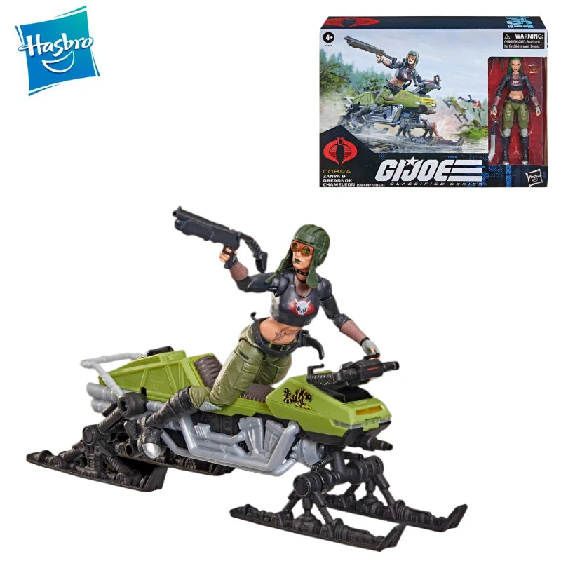 【Pre Sale 2026 July】New Original Hasbro G.I. Joe Classified Series 194 Zanya Dreadnok Chameleon (Swamp Skier) Action Figures