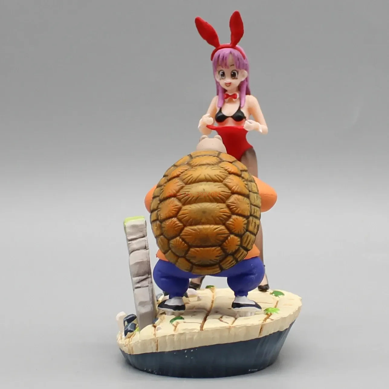 10 cm Dragon Ball Z Anime Bulma Master Roshi Berühmte Szenen Actionfiguren Bunny Girl Statue Sammler PVC Gk Modell Spielzeug Kindergeschenk