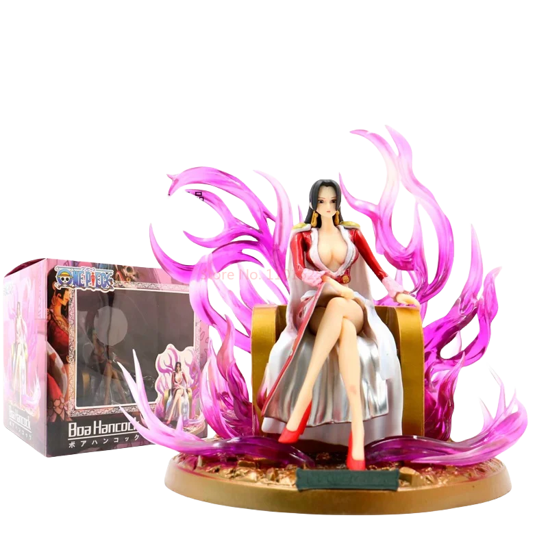 Нови 36 см One Piece Boa Hancock Аниме Фигурки Gk Секси Hancock Фигурка PVC Хубава Статуя Модел Кукла Колекция Стая Украшение Подарък