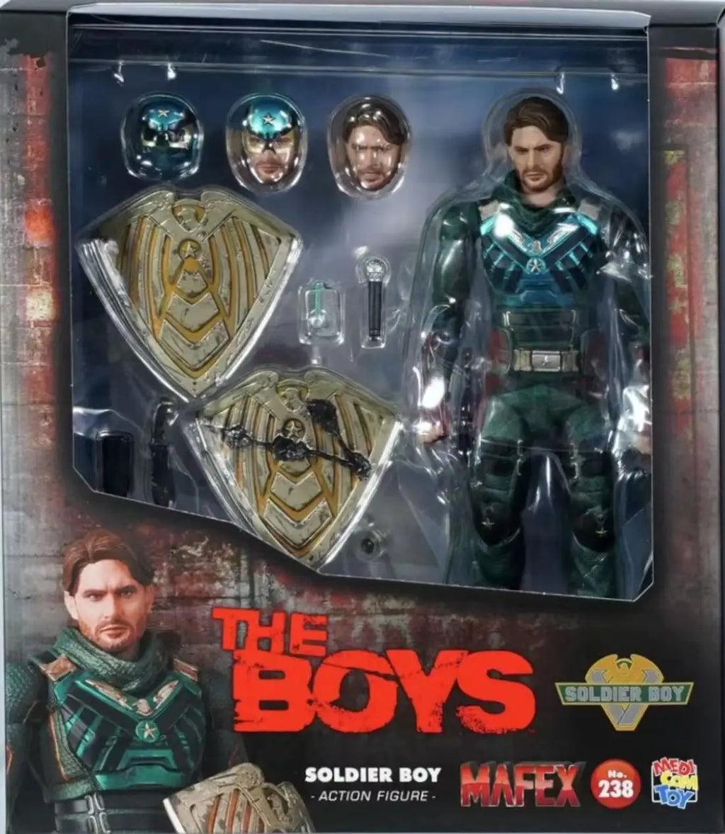 Spot Original Medicon Toy Mafex 238 Boy Soldier Boy No.238 Animation Action Collectible Figure Model Toy Gift