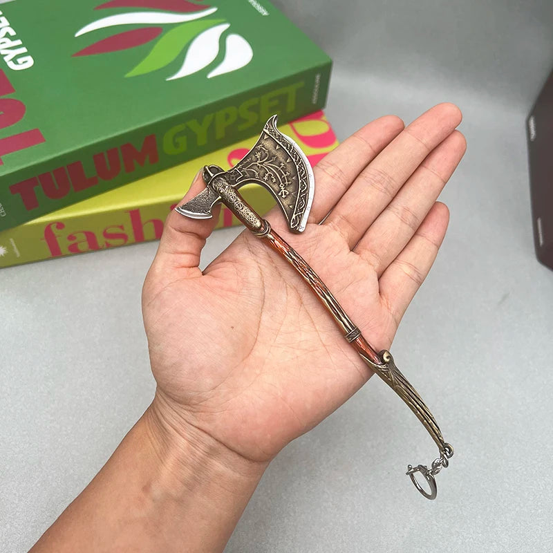 16 см Бог на войната Левиатан брадва Кратос игра реплика метално оръжие модел колекционерска декорация 1:6 екшън фигурка аксесоар играчка момчета