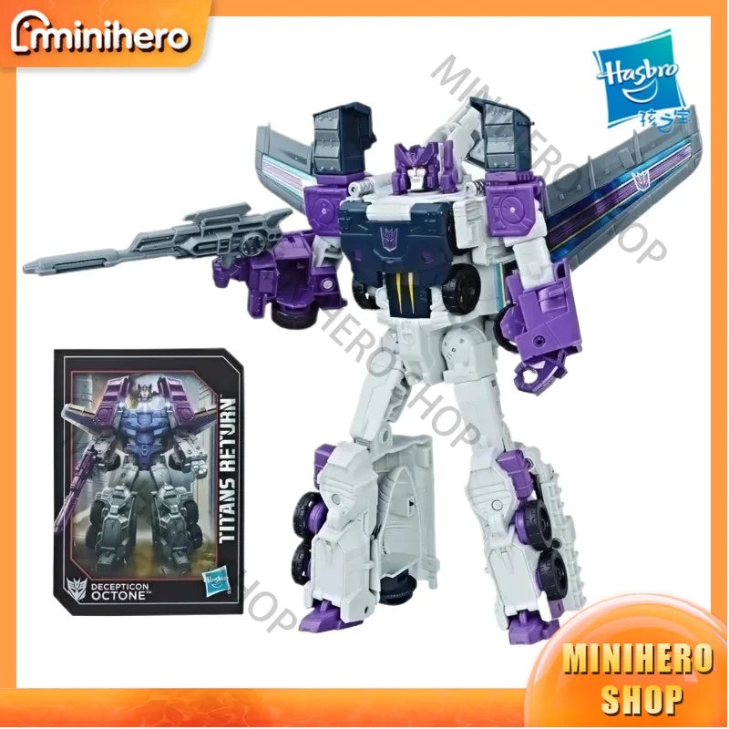 In Stock Original Hasbro Transformers Generations Titans Return Murk Decepticon Octone Articulated Super Action Figure