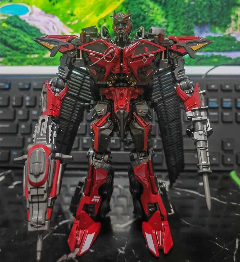 BAIWEI 18CM Neues Transformationsspielzeug Anime-Actionfigur Junge Cooles Feuerwehrauto Wunderschön bemaltes Roboterautomodell SS61 TW-1024