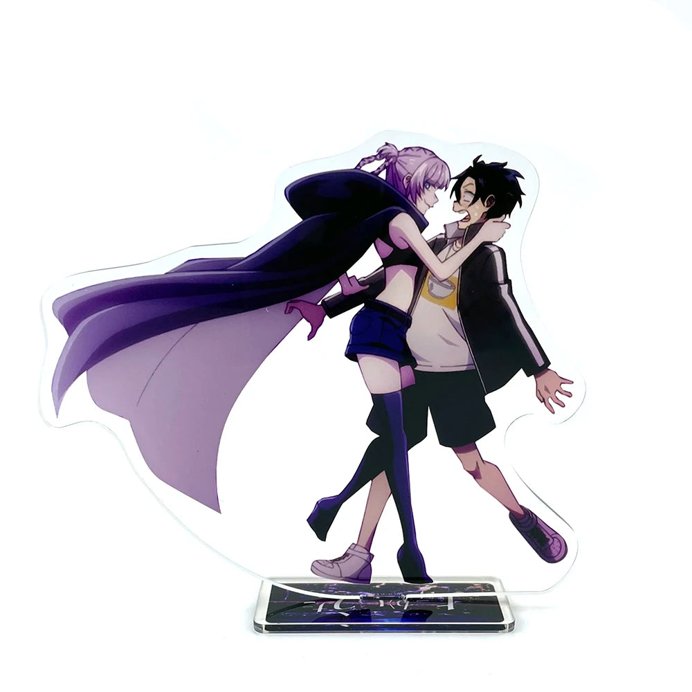Yofukashi no Uta Nazuna Nanakusa Kou Yamori couple acrylic stand figure model plate holder cake topper anime