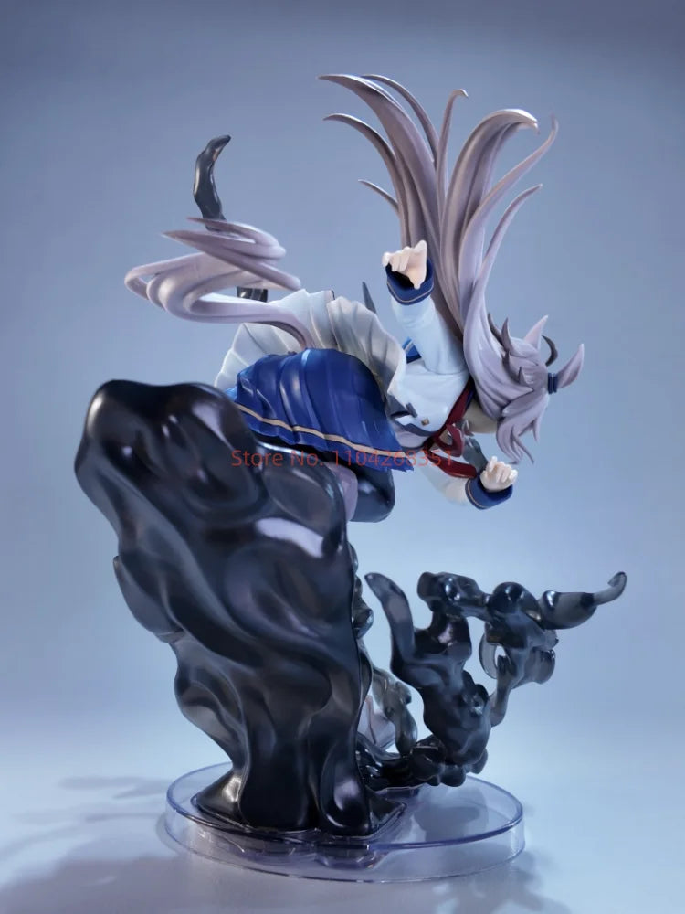 Bandai In Stock Banpresto Original Anime Evolve Umamusume Tamamo Cross Oguri Cap Anime Action Figure Model Toys Collection Gift