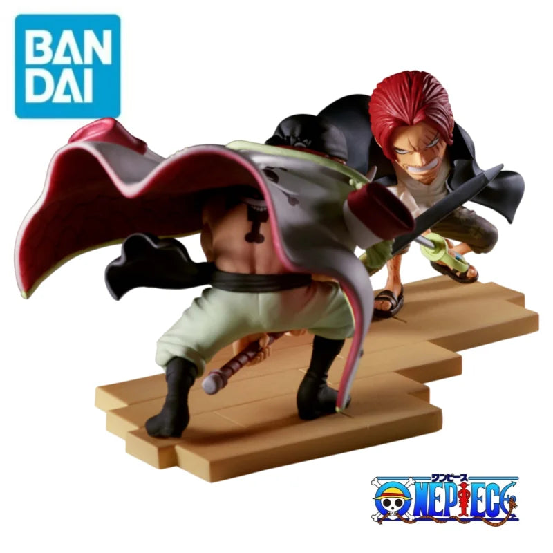В наличност Оригинални Bandai One Piece Banpresto Wcf Коледни подаръци 100% оригинални фигурки на Едуард Нюгейт Шанкс Модел Статуя Играчки