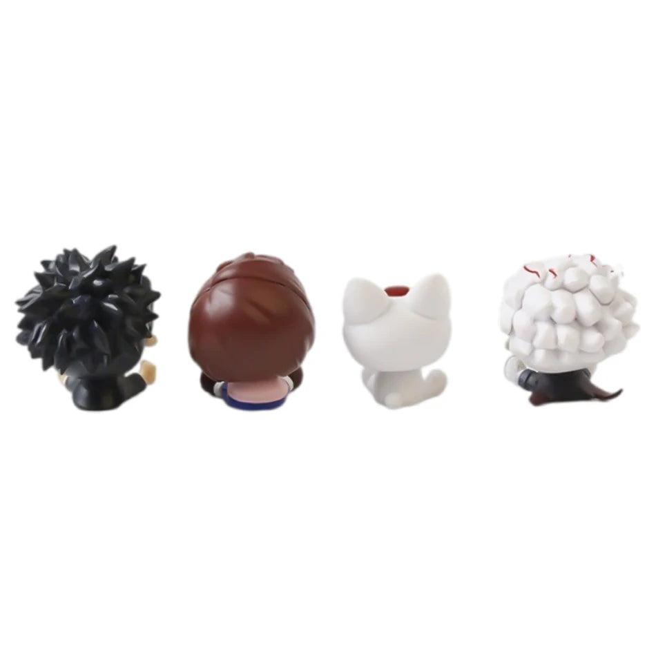6cm 4Pcs Set Anime DAN DA DAN Ayase Momo Takakura Ken Action Model Pvc Toy Collection Desktop Accessories Gift