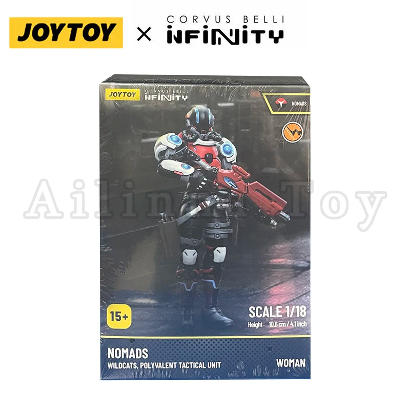 JOYTOY 1/18 Action Figure Infinity Nomads Wildcats Polyvalent Tactical Unit Anime