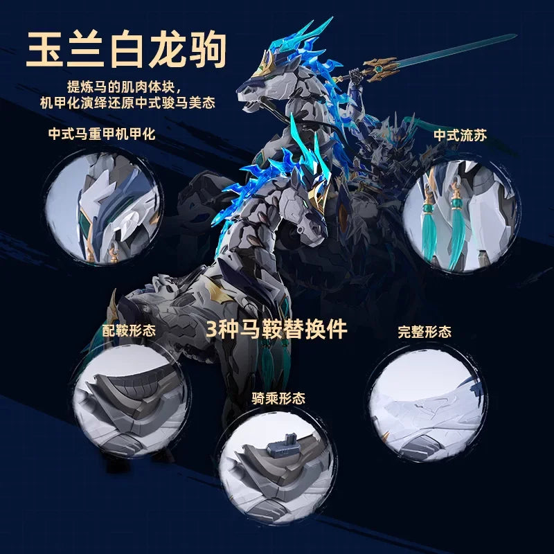 Motor Nuclear Mecha Model Ao Bing Assembly MNP XH14 Chinese Original Alloy Frame Fully Articulated Hobby Collection For Adult
