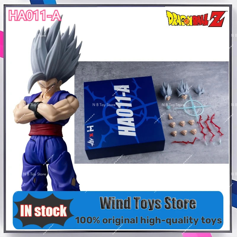 24-hour Shipping Original HA HM AIR Studio Dragon Ball HA011 A B C Beast Gohan Adapt To Gohan 1/12 Action Figure Collect Gifts