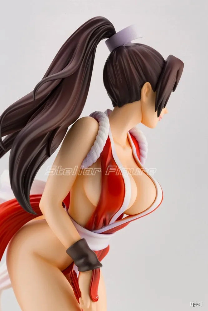 【SF】In Stock Original Kotobukiya BISHOUJO STATUE THE KING OF FIGHTERS 98 Shiranui Mai Figures Anime Model Collection