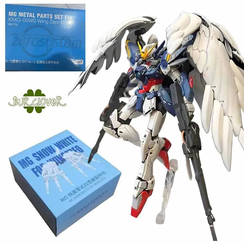 MG METALLTEILE-SET FÜR XXXG-00W0 WING ZERO EW SNOW WHITE FÜR WINGZREO Anime Action-figuren Spielzeug Für Kinder Geschenk