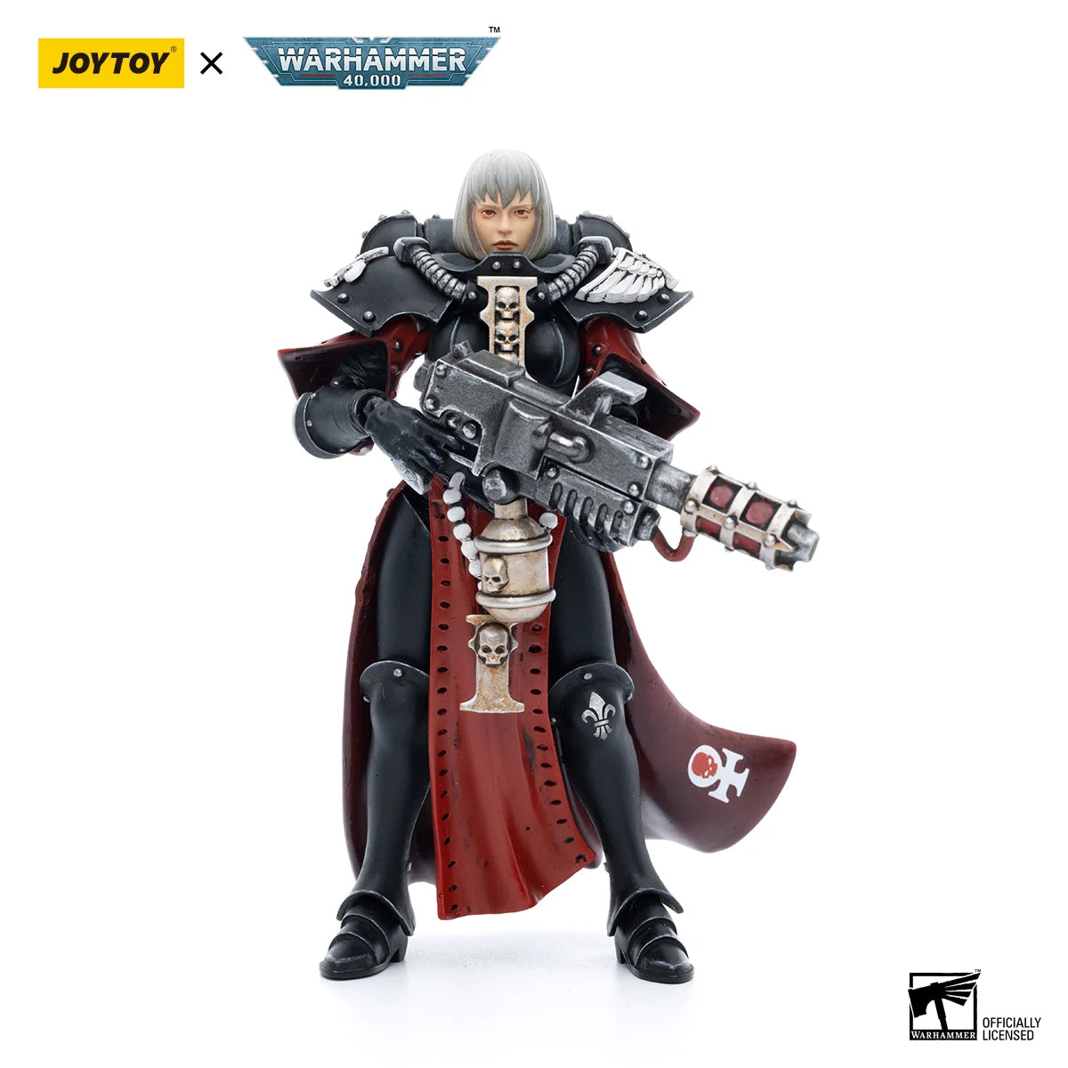 JOYTOY Warhammer 40K 1/18 Action Figure Adepta Sororitas Battle Sister 5PCS Anime figures Toys Collection