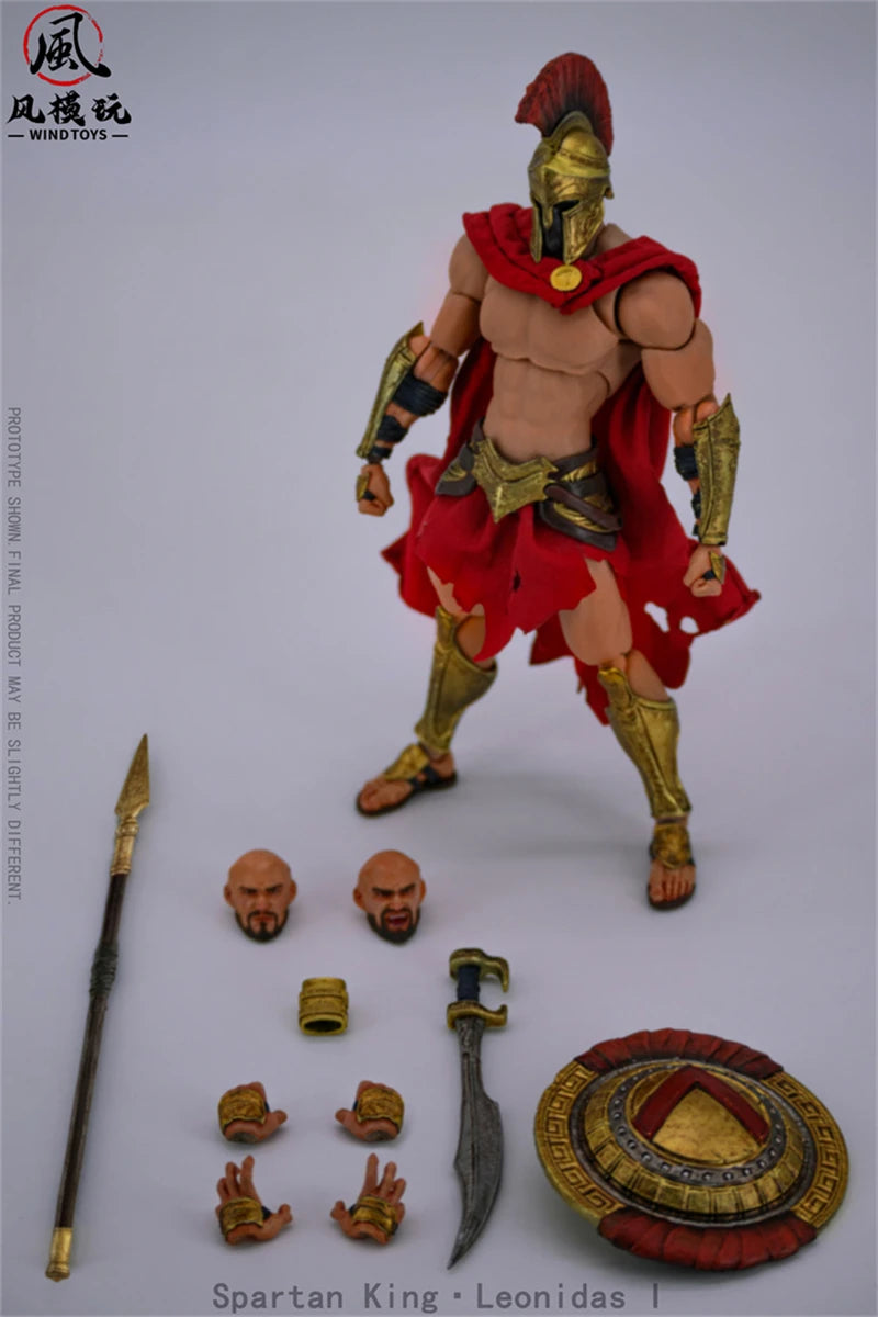 【Pre-Sale】 Wind Toys Spartan King Leonidas 1 FMW004 1/12 Action Model Collectible Figure Toys