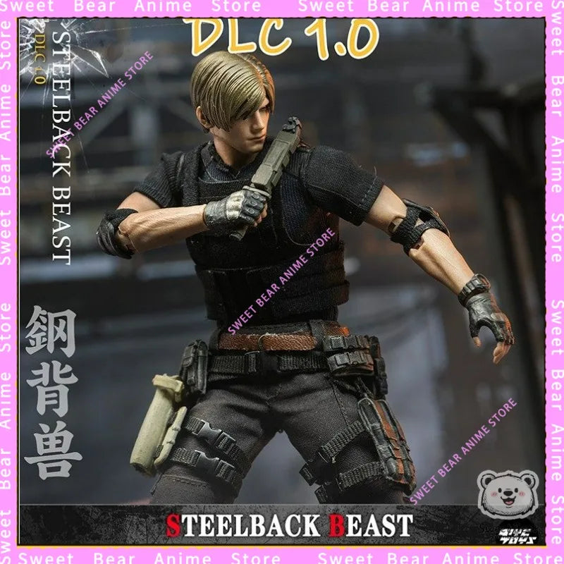 In Stock PATRIOT STUDIO Leon Resident Evil Steelback Beast 1/12 Scale Action Figure Anime Model Trendy Toys Desktop Doll