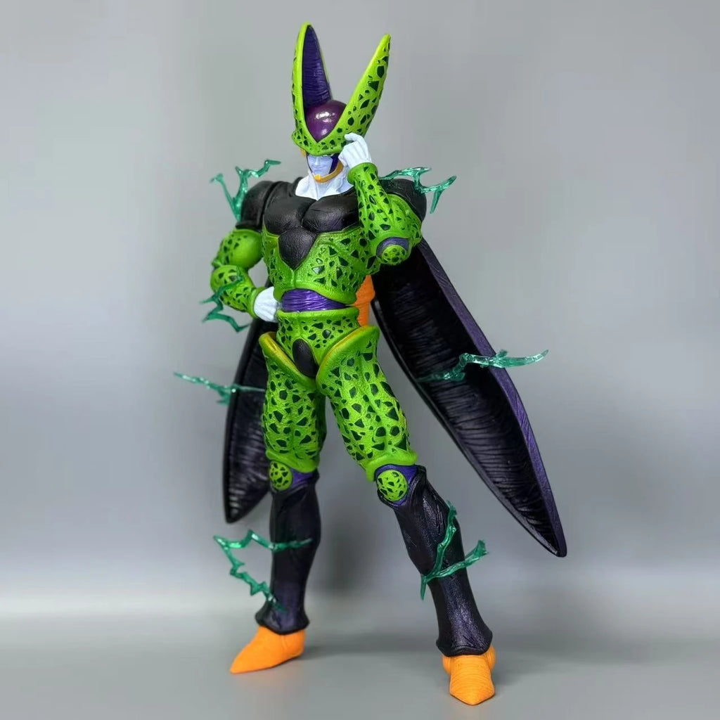 35cm/13.78inch Dragon Ball Z Perfect Cell Figure Cell Figurine Action Figures Pvc Statue Collection Model Toys Gift