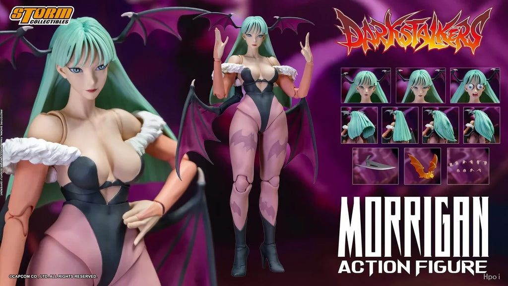 【UA】Storm Toys  MORRIGAN VAMPIRE HUNTER Scale 1/12 Action Figures  Models Toys Gifts Collection