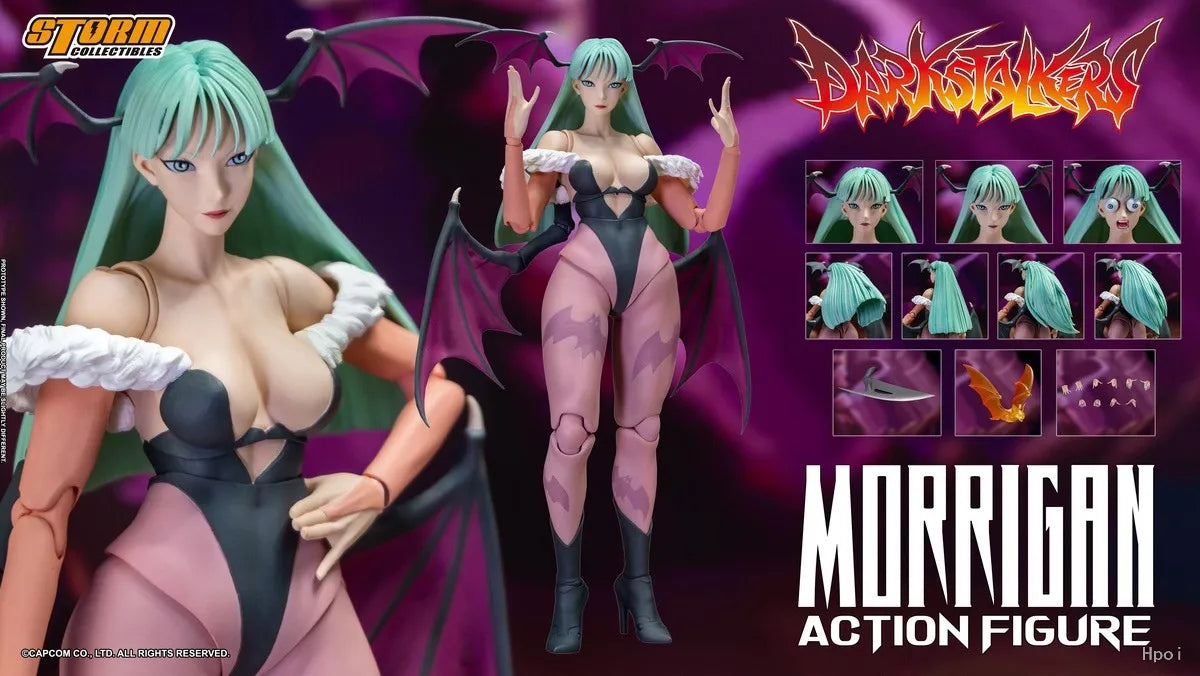 【UA】Storm Toys  MORRIGAN VAMPIRE HUNTER Scale 1/12 Action Figures  Models Toys Gifts Collection