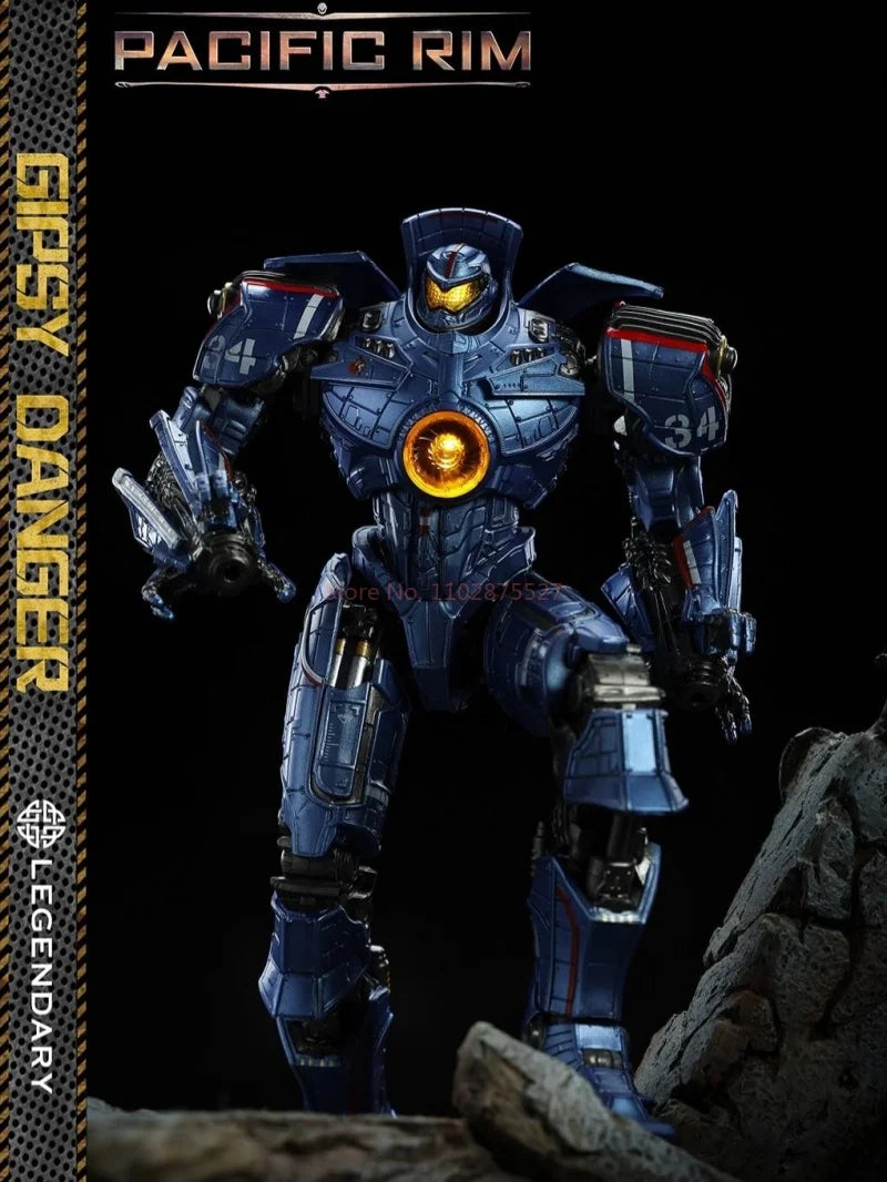 Gipsy Danger Pacific Rim  Mecha Genuine Movable Action Figures Crimson Typhoon Model Toys Gipsy Avenger Boy Birthday Xmas Gift