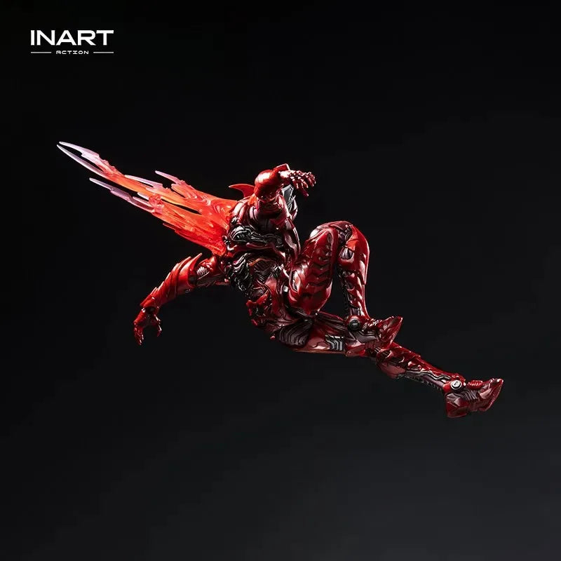 Spot SaleNew INART Batman The Red Death Action Figure MAG-C001  1/12 Dark Nights Metal The Flash Comic Bruce Wayne Toy Giftin St