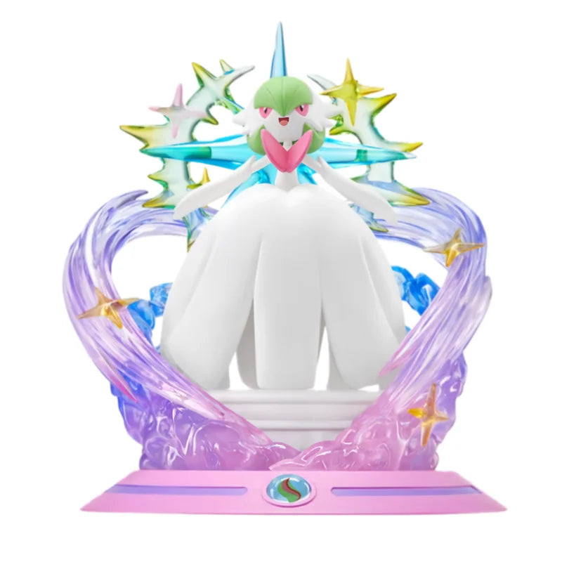 Anime Pokemon Original Action Figures Mega Lucario Mega Gardevoir Collect Series Of Model Figurines Ornaments Toys Birthday Gift