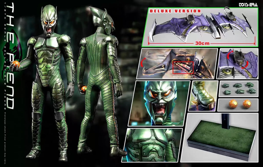 In Stock 1/6 Scale TOYS ERA PE007 The Fiend Monster 12 inch Male Solider Collectible  Action Figure with Hoverboard