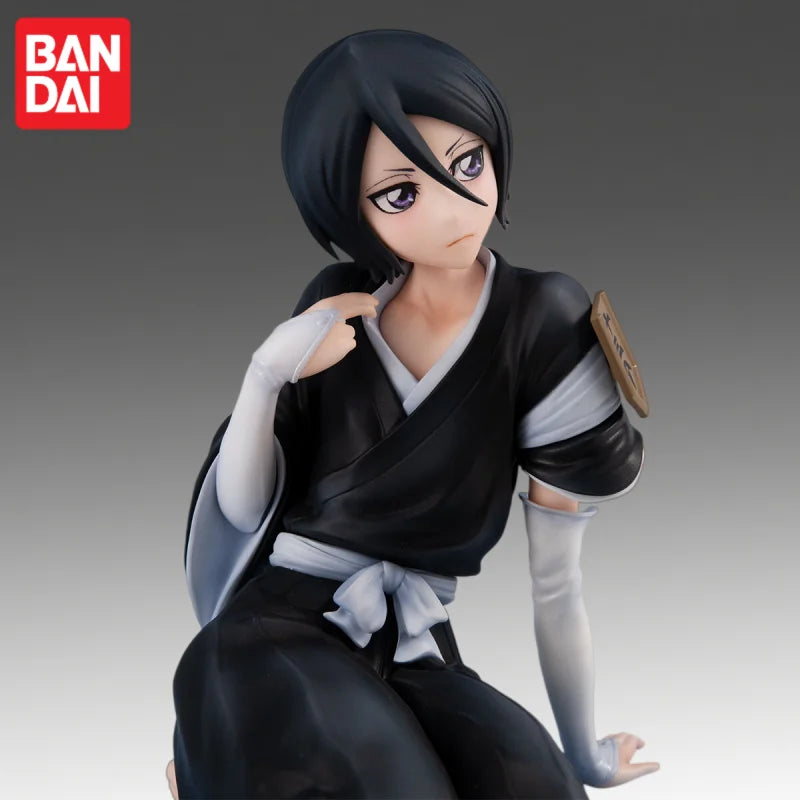 In Stock Bandai Original Megahouse Bleach Kuchiki Rukia Action Figure Model Doll Brand New Boxed Toys Model Anime Characters
