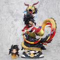 New 43cm Dragon Ball Anime Figure Super Saiyan Son Goku Peripheral PVC Model Statue Desktop Decorate Ornaments Birthday Gift Toy