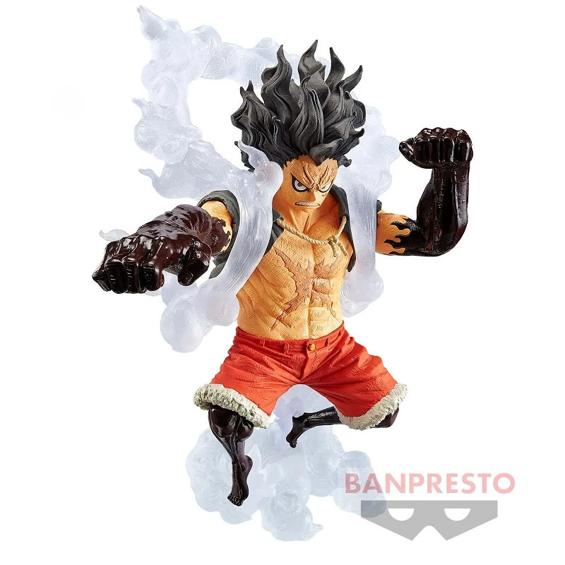 In Stock Bandai Banpresto König des Künstlers KOA THE SNAKEMAN Monkey D Ruffy One Piece Anime Figur Modell Spielzeug WY
