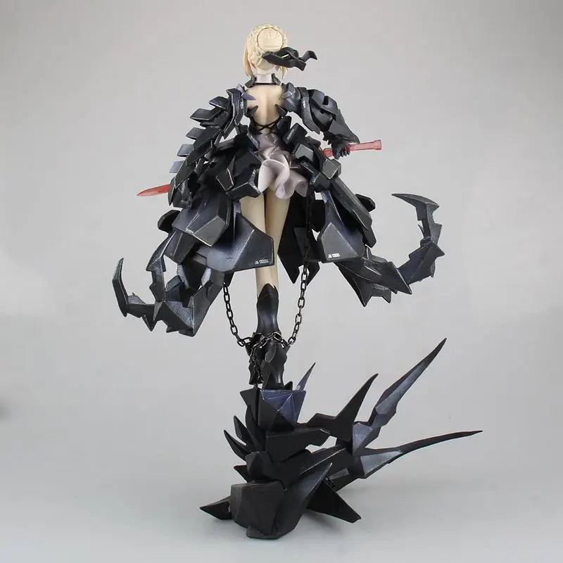 23cm Fate/Stay Night Black Sabar Huke action figure Handmade Sculpture Doll Desktop Model Ornaments collection Gift toys