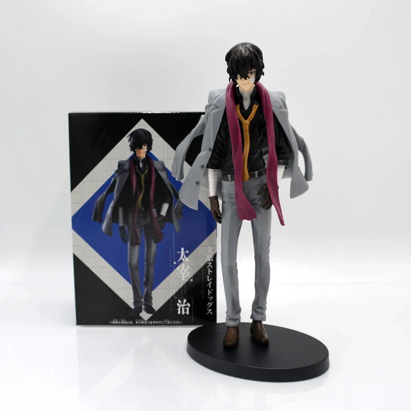 18cm POP UP PARADE Bungo Stray Dogs Nakahara Chuuya Anime Figure Osamu Dazai Action Figure Edogawa Rampo Figurine Model Doll Toy