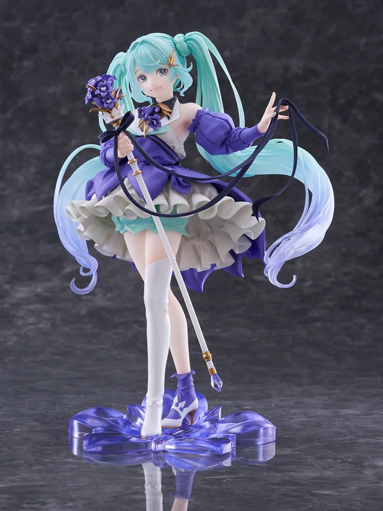 Original Taito Vocaloid Hatsune Miku 2024 Geburtstagsblume Ver. Figur Amp 21cm Figur Sammlerstück Anime Modell Spielzeug Kindergeschenke