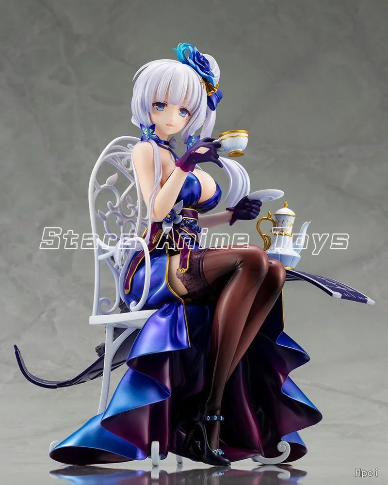 Original Kotobukiya Azur Lane Illustrious Never Ending Tea Party 1/7 Reprint Animation Figure Collection Ornaments Model Toys