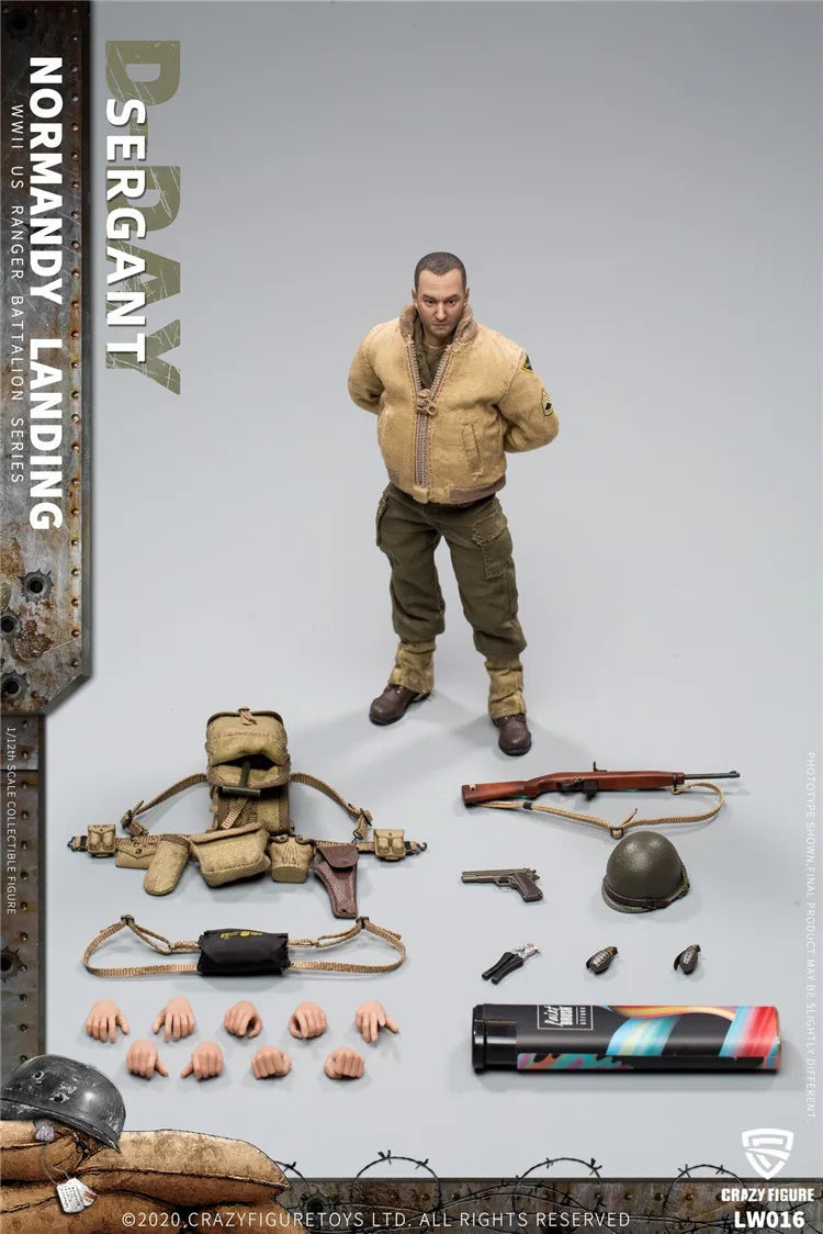 [Shipping Quickly] High Quality 1/12 Male Warrior Crazy Figure LW011-018 Full Set 6inch Action Figure Model Toys Collectible