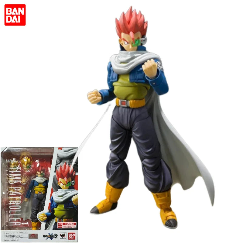 In Stock BANDAI SHF Time Patrol Dragon Ball Xenoverse Game Version Action Figure Collection Series Model Cartoon Character
