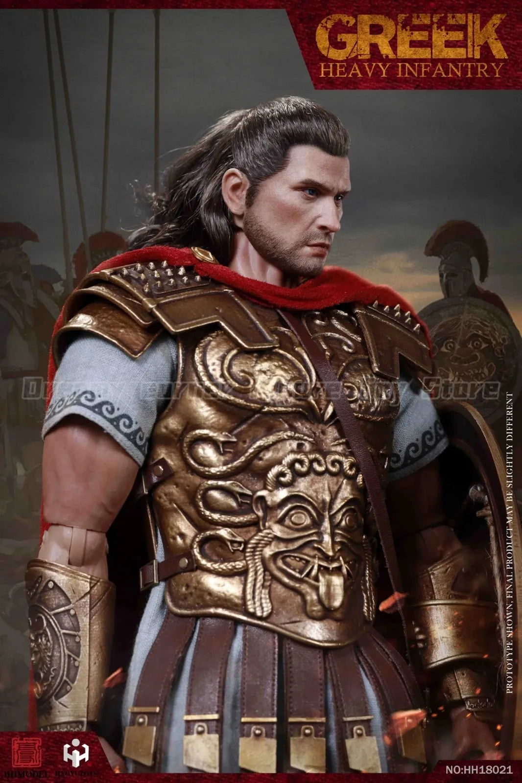 【In Stock】HHMODEL HAOYUTOYS HH18021 Imperial Legion Greek Heavy Infantry 1/6 Action Figure Toy Model Collection Ornament