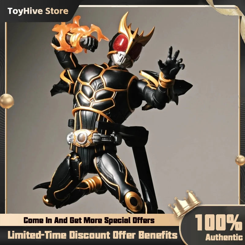 【In Stock】18cm New Blokees Kamen Rider Kuuga Ultimate Form Legend Edition Action Figures Assembled Model Toys Collectible Gift