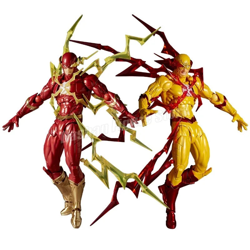 Fantastische Yamaguchi Flash Actionfigur, 17 cm, bewegliche Superhelden-Sammlung, Kaiyodo Revoltech Flashpoint Figur, Modellspielzeug, Geschenk