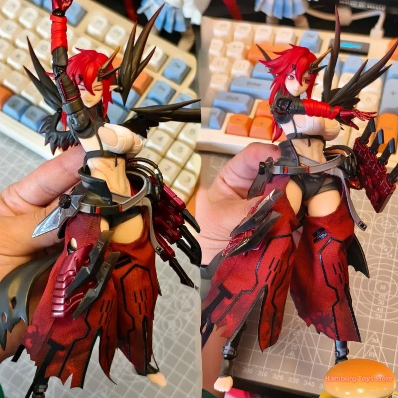 IN STOCK Animester Wolf Mastiff Force Karas Samurai Crow 1/9 Action Model Collectible Figure Toys