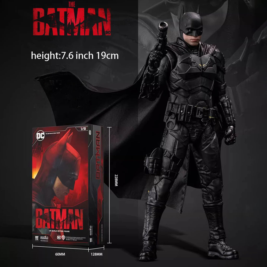 19 см Fond Joy Marvel Comic Movie Figures Batman 2022 Екшън фигурка Статуя Модел Кукла Колекция Играчки Подаръци