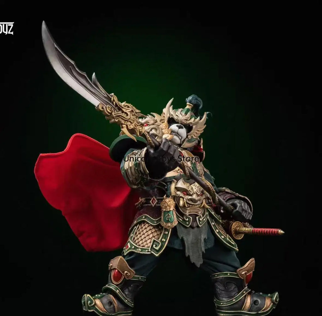 Spot Goods  2025 Limited Edition METYTOYZ Adventurer World Zhennan Cavalry General Pandaman Wu Qinglong Model Figure
