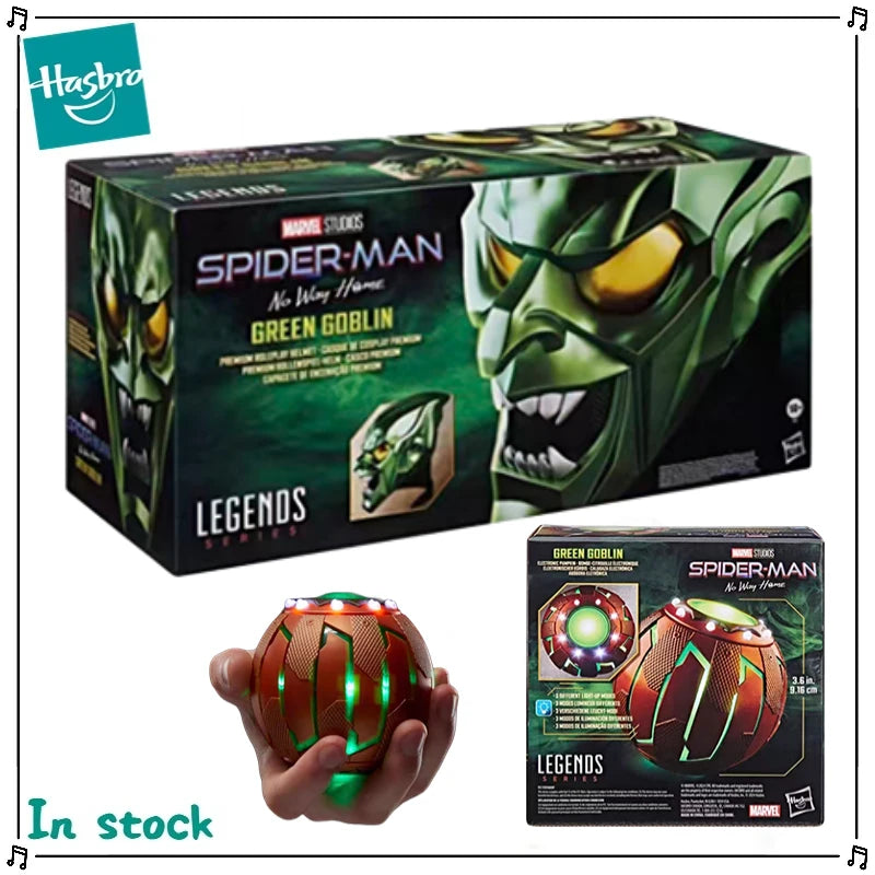 Original Hasbro MARVEL LEGENDS SPIDER-MAN: NO WAY HOME GREEN GOBLIN Anime Figure Model Toy Collection