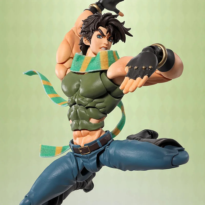 Spot SaleBandai S.H.Figuarts SHF JOJO JOJO JONATHAN JOESTAR Mol Kit SHF PVC about 14.5cm Action Figures Mol Toys Figurine GiftIn