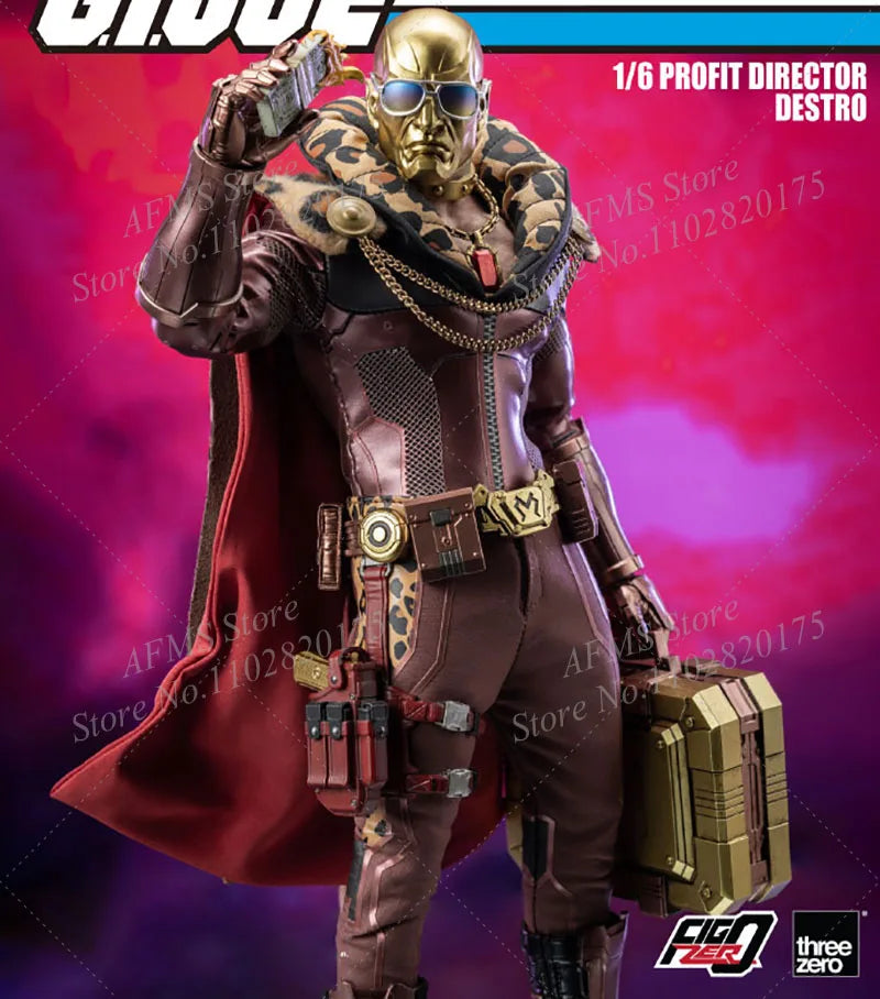 Threezero 3A 3Z0738 1/6 Scale Collectible Figure Profit Director Destro Full Set 12Inch Men Soldier Action Figure Model Toys