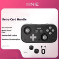 LINIEN-Retro Tasche Gamepad Retro Gaming Controller Drahtlose Bluetooth 1000Hz Halle Joystick Tragbare Für Android IOS Telefone PC NS