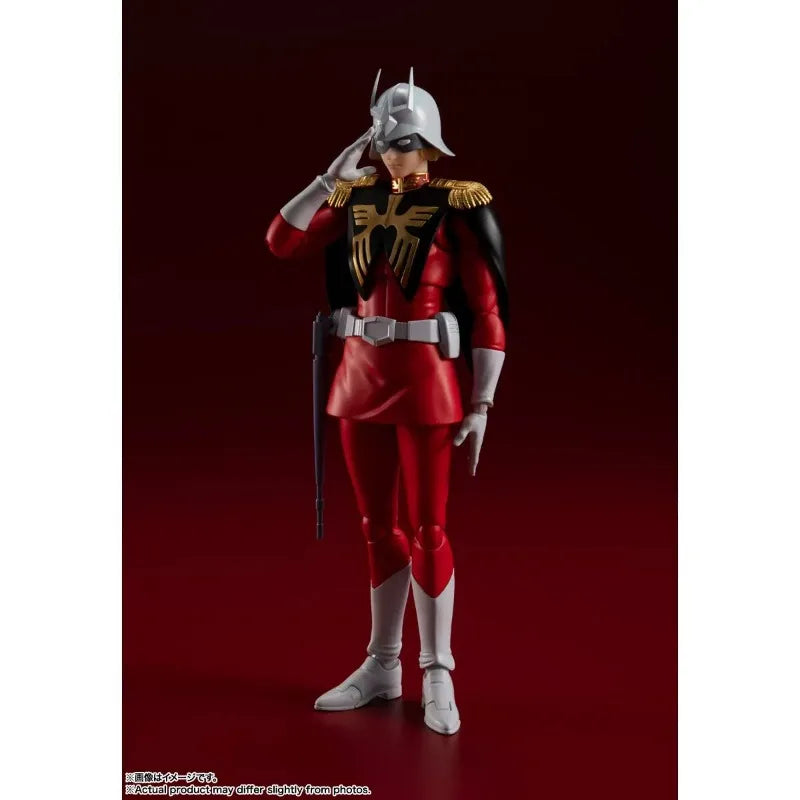 Brand New Genuine Bandai Model Mobile Suit Gundam Char Red Comet Aznab Joint Movable Figure in Stock Children's Toys in Stock