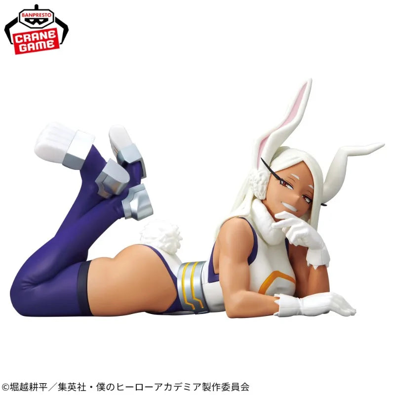 В наличност Оригинален Bandai BANPRESTO My Hero Academia GLITTER&amp;GLAMOURS-MIRKO PVC 17 см аниме герой модел колекция играчки подаръци