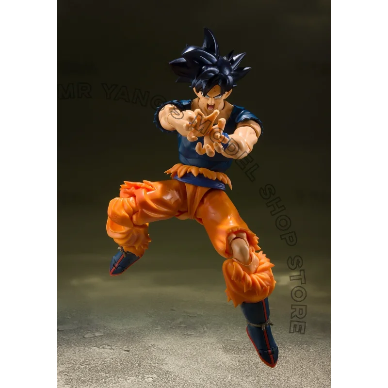 Bandai SHF Dragon Ball Super Ultra Instinct Sign Son Goku Toy Figure, Gift, Collectible, in Stock