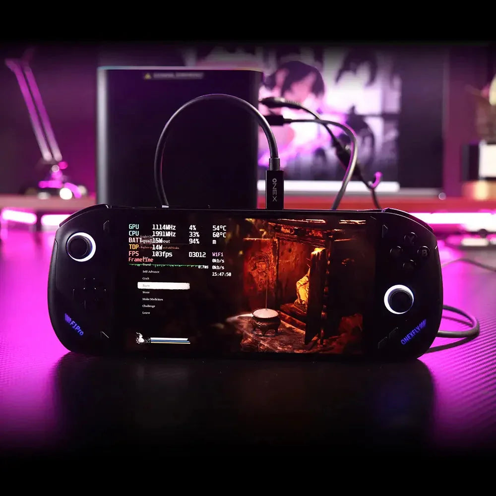 Onexplayer  F1 PRO  Most Compact and Powerful AMDAI9HX370   Gaming Console
